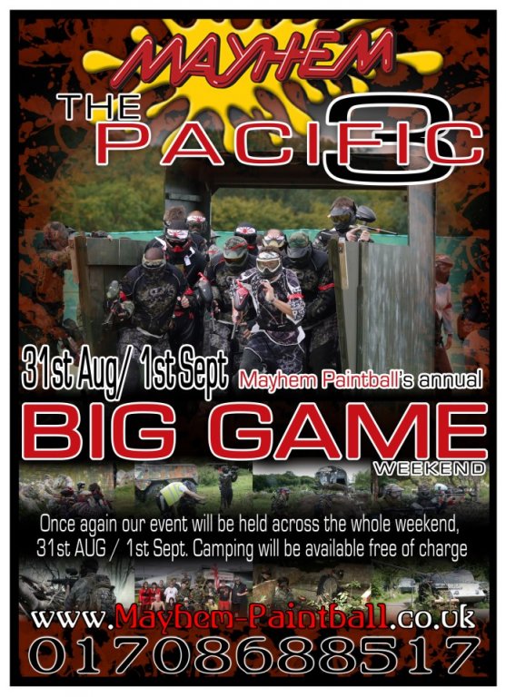 Big Game 3 front flyer